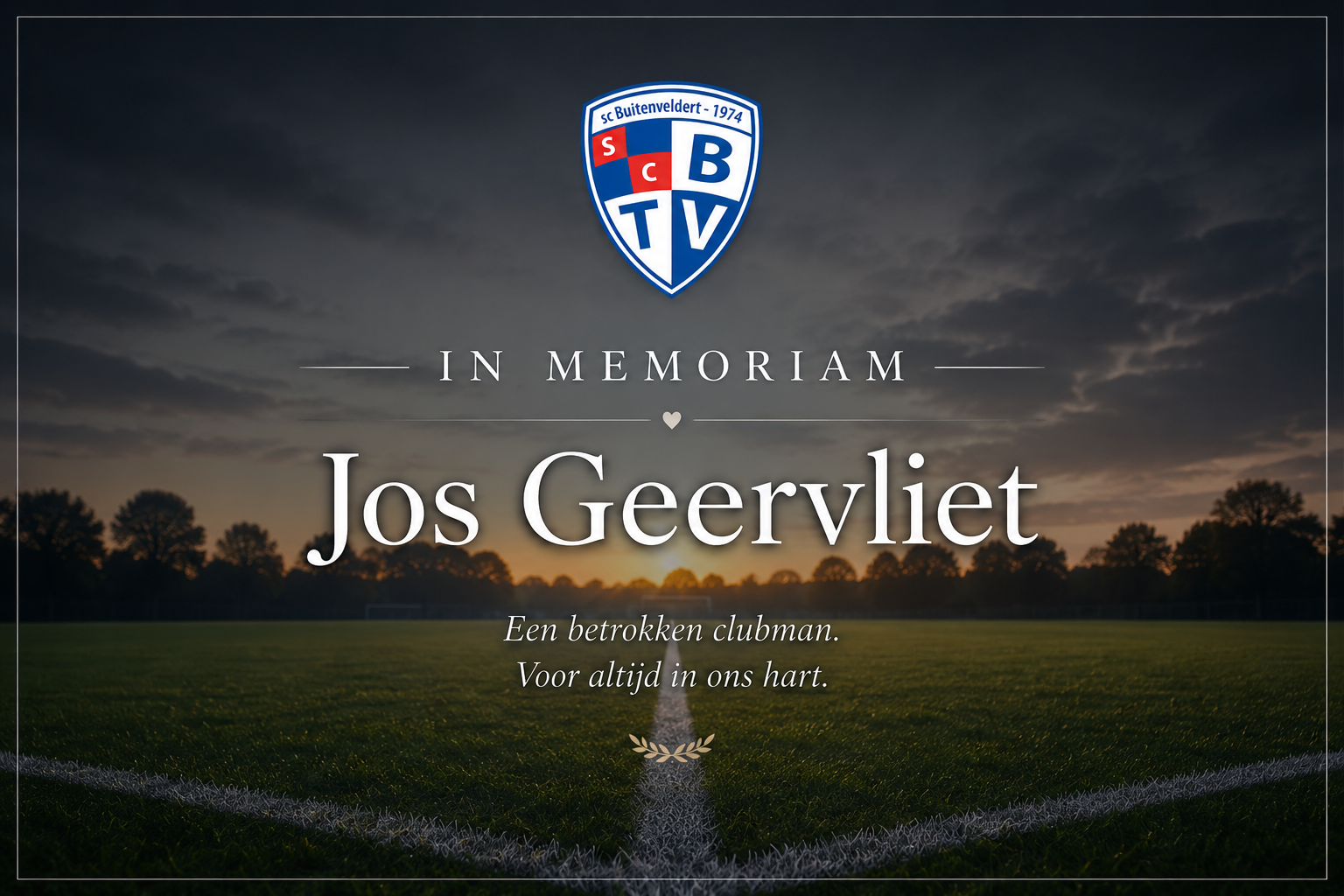 In memoriam: Jos Geervliet