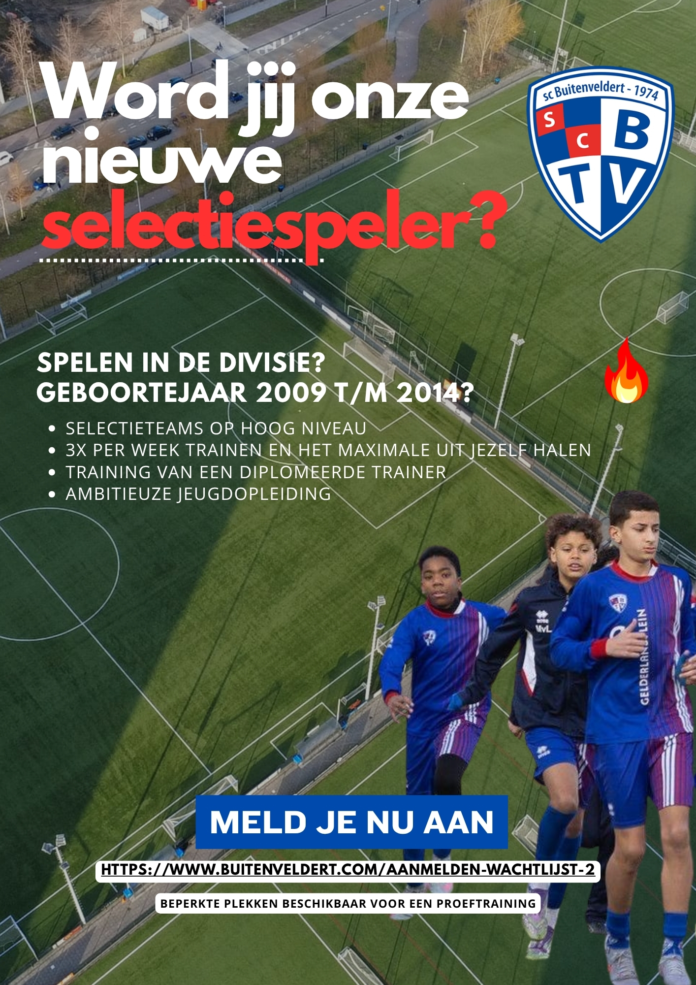 Word jij onze nieuwe selectiespeler? 🔥