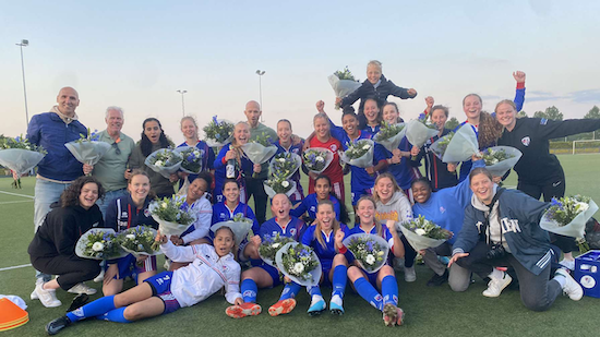 SC Buitenveldert Vrouwen 1 wint KNVB beker